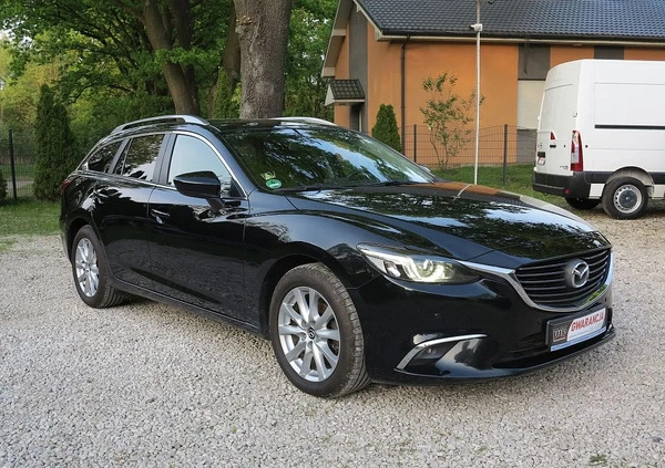 Mazda 6 cena 48800 przebieg: 234000, rok produkcji 2015 z Wieruszów małe 254